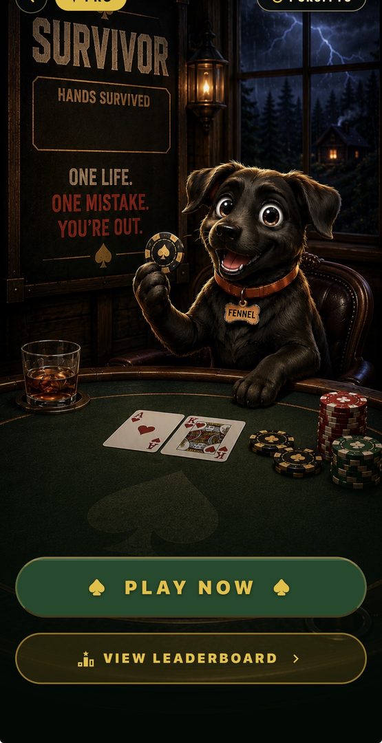 Daily Survivor — one life, one mistake